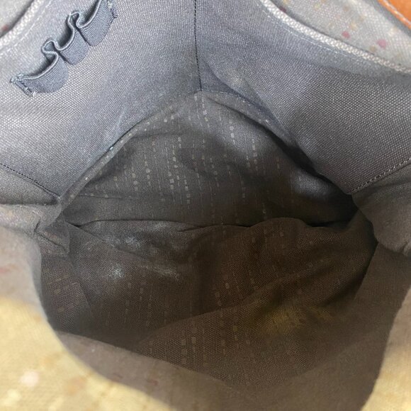 Fossil Leather Messenger Bag Brown‎ Crossbody Shoulder Laptop Work Satchel,VTG - Picture 16 of 16